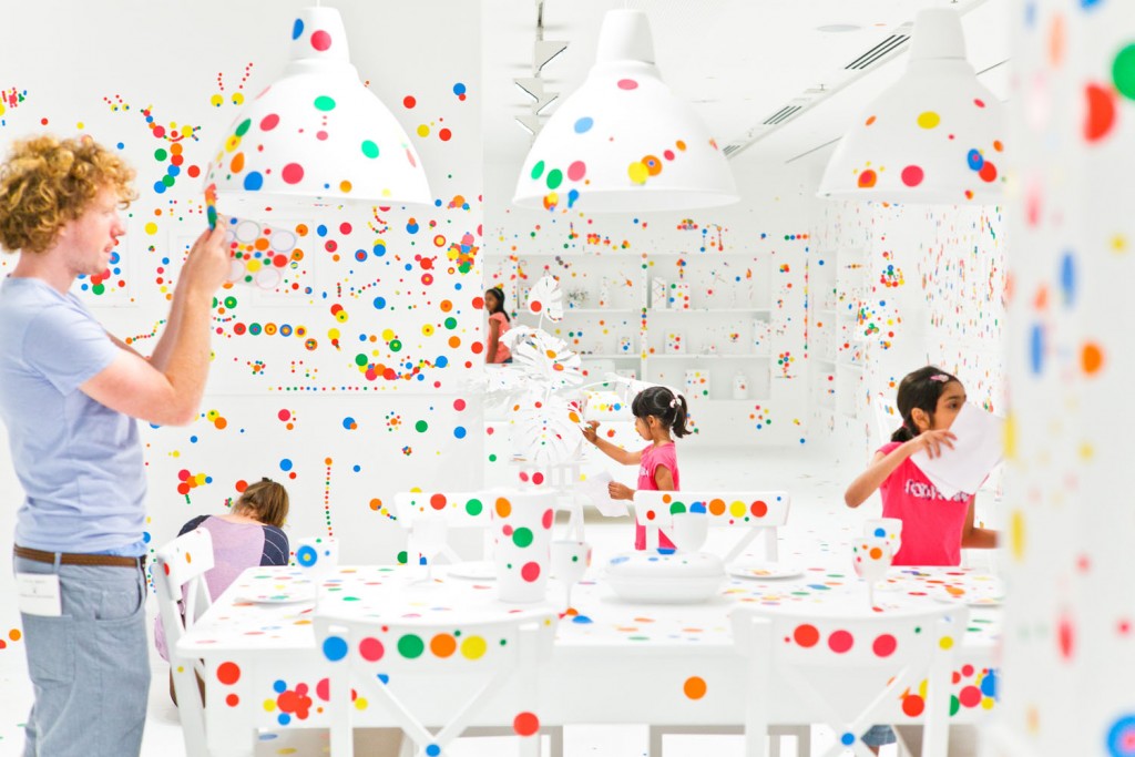'Yayoi Kusama: Look Now, See Forever' exhibition view GoMA