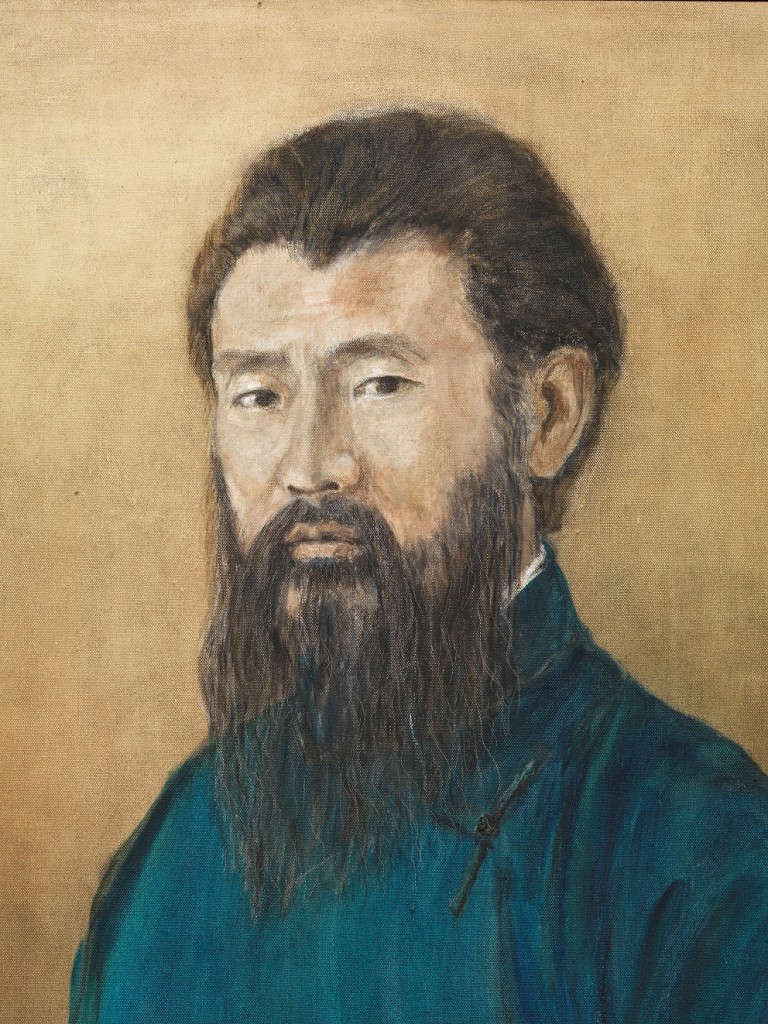 自畫像。1987年。油彩、畫布。圖/徐馨慧提供