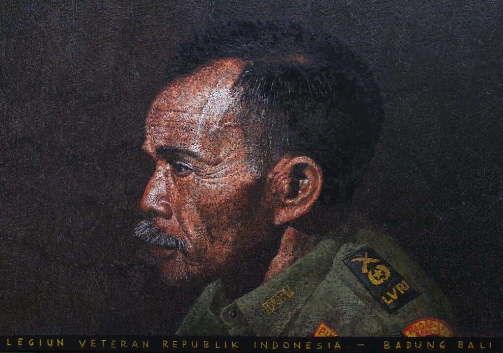 Agung mangu putra_ LEGIUN VETERAN #2_ acrylic and oil on canvas_ 165 x 115 cm_2016(TONYRAKA Art Gallery)