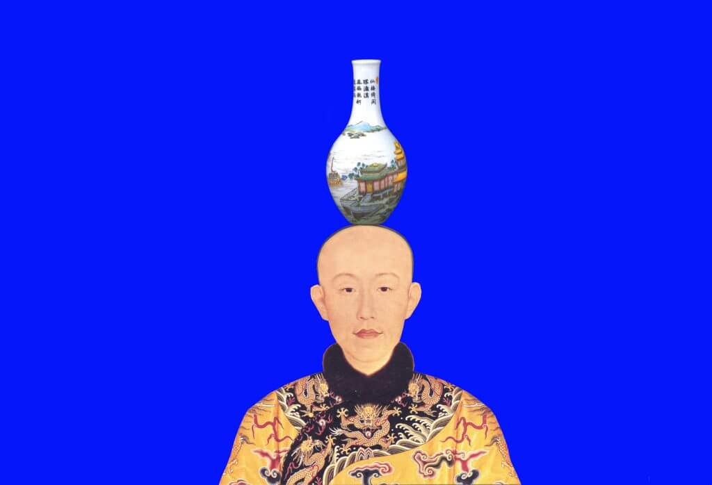 J梅丁衍Dean-E MEI_帝國之道_影像輸出於畫布 _53x80cm _2008(藝星藝術中心) _