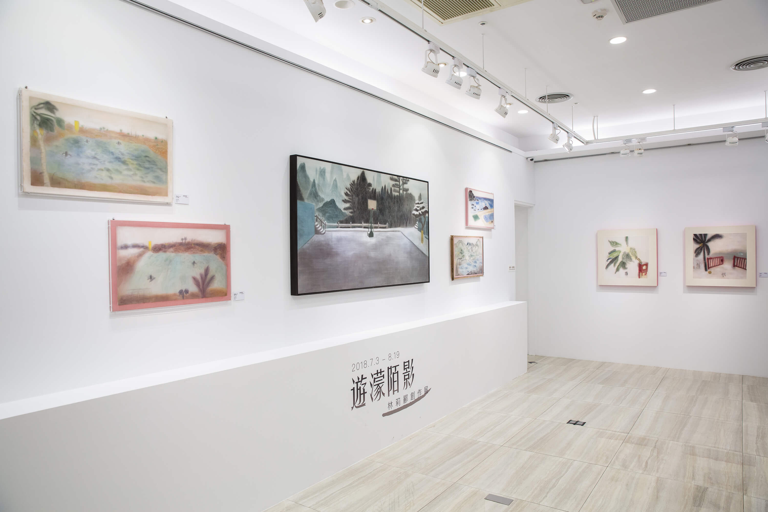 遊濛陌影,林莉酈,膠彩畫