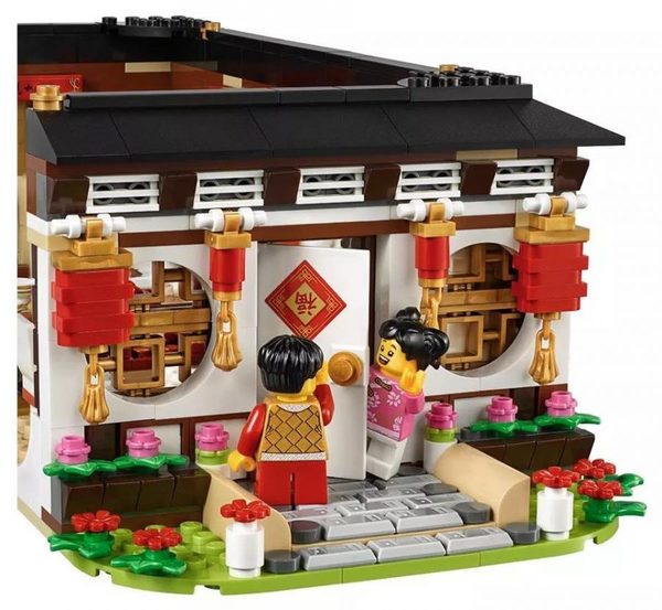 中國樂高年夜飯舞龍