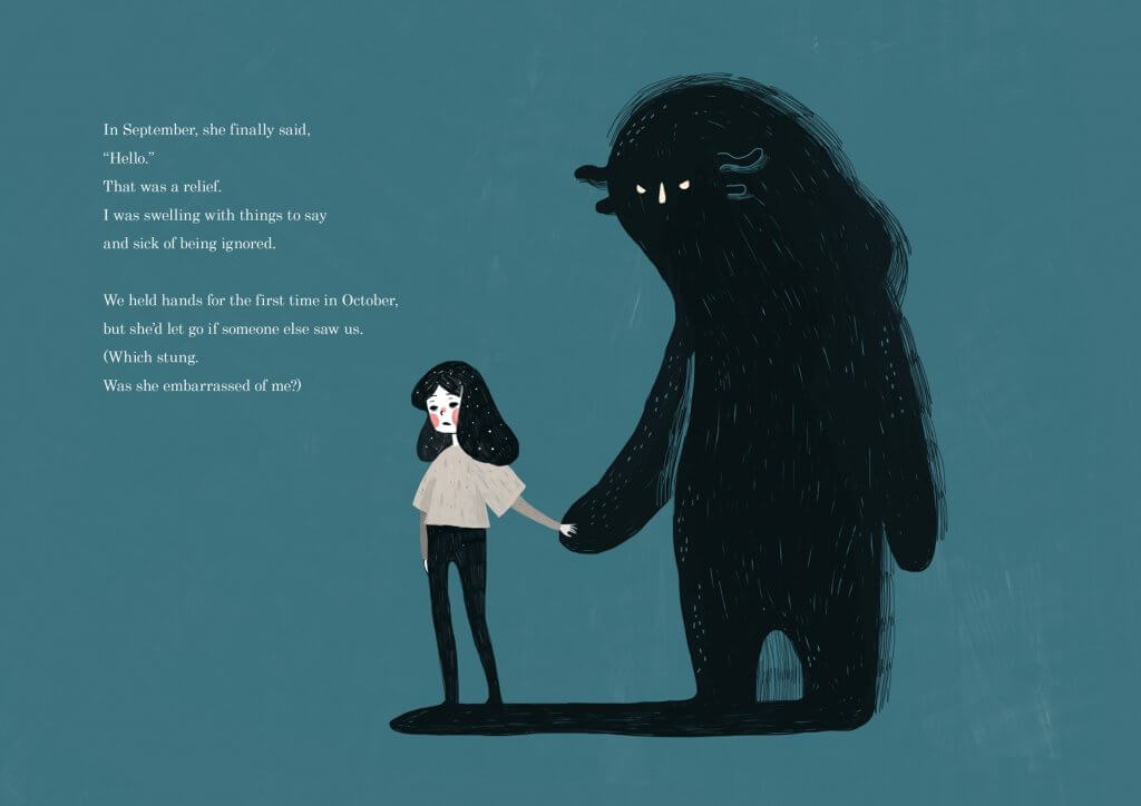 印尼少女療癒插畫