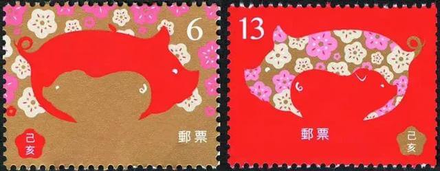 2019豬年郵票