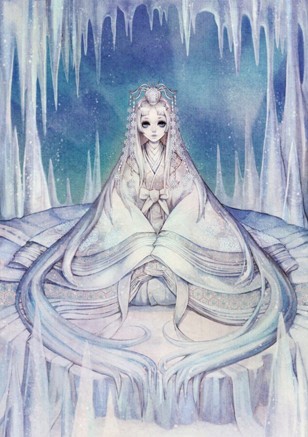 Nayoung Wooh,迪士尼,童話,插畫,韓國,韓國傳統服飾,宮廷,韓國古裝,動漫,動畫