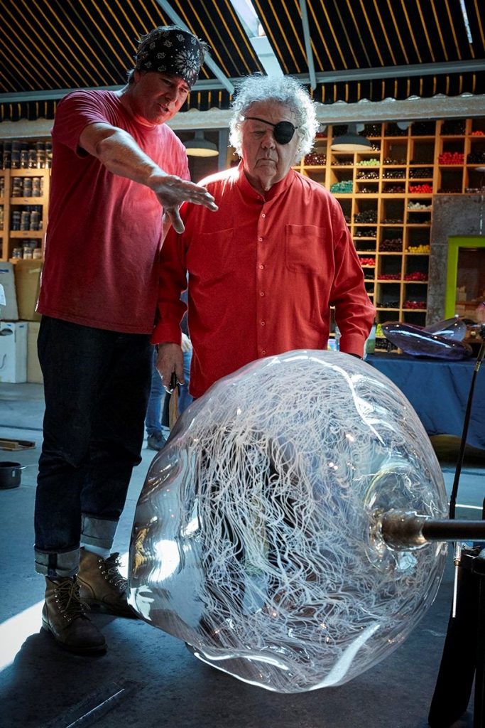 玻璃藝術家,戴爾・奇胡利 ,Dale Chihuly,奇胡利蕾絲,Chihuly Merletto,特拉韋爾藝廊,Traver Gallery,義大利玻璃蕾絲,merletto