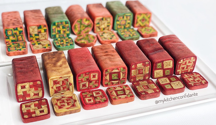 馬來西亞千層蛋糕kek lapis Sarawak