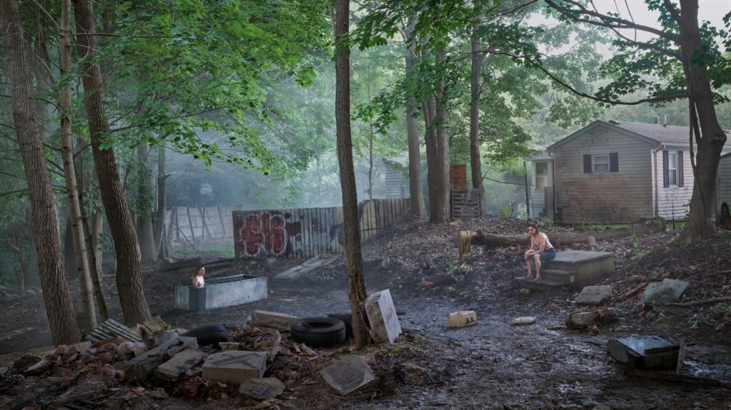 Funeral Back Lot, Gregory Crewdson 